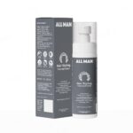 ALL MAN Hair Styling Thermal Primer – Heat Protection & Pre-Styling Spray with Keratin & Pro-Vitamin B5 - Mossime