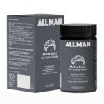 ALL MAN Matte Dust Hair Styling Powder – Instant Volume, Strong Hold & Matte Finish for Men’s Hair - Mossime