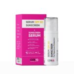 CosIQ Serum Sunscreen SPF 50 PA++++ – Lightweight Broad Spectrum UV Protection - Mossime