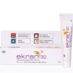 Ekran-30 Silicone Sunscreen Gel SPF 30+ PA++++ | Broad-Spectrum Lightweight UV Protection - Mossime